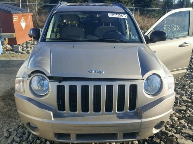 1J4NT4FB7AD650221 - 2010 JEEP COMPASS SP GOLD photo 7