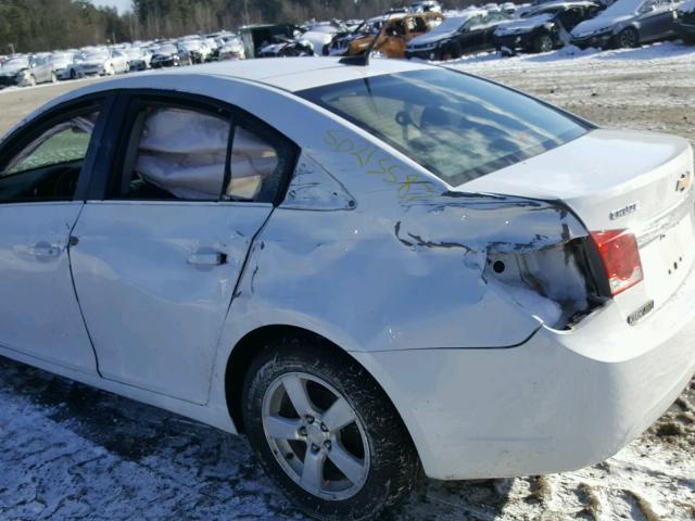 1G1PC5SB7D7220520 - 2013 CHEVROLET CRUZE LT WHITE photo 10