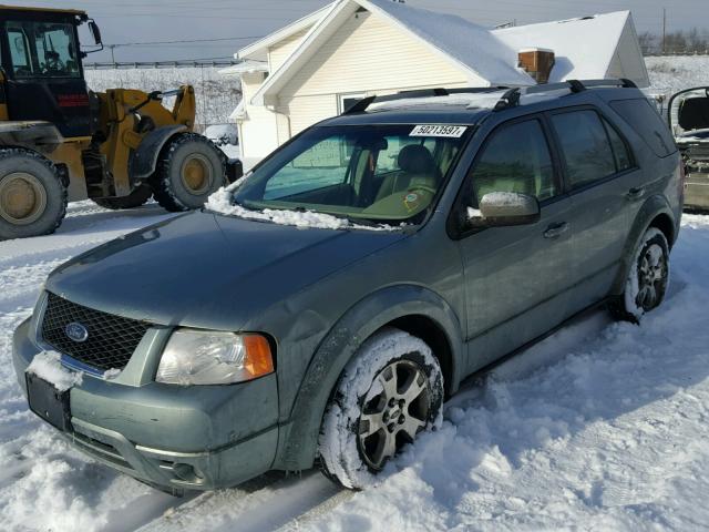 1FMZK03175GA73950 - 2005 FORD FREESTYLE GREEN photo 2