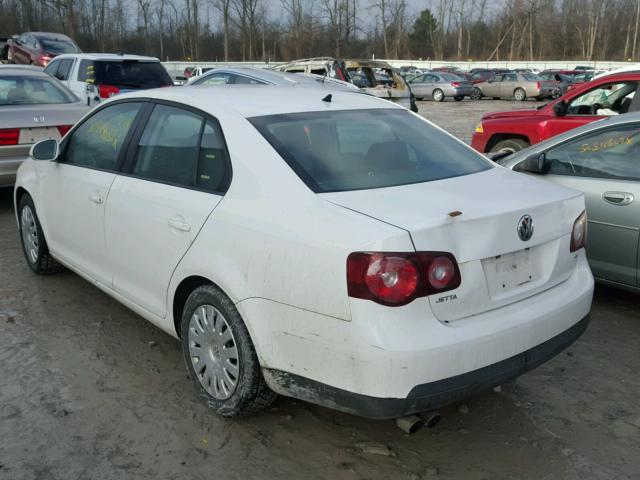 3VWJM71KX9M032365 - 2009 VOLKSWAGEN JETTA S WHITE photo 3