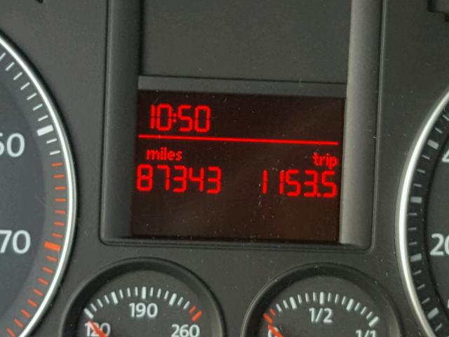 3VWJM71KX9M032365 - 2009 VOLKSWAGEN JETTA S 白色 照片 8