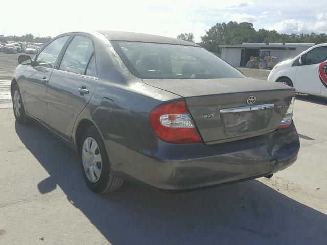 4T1BE30K24U815937 - 2004 TOYOTA CAMRY LE GRAY photo 3