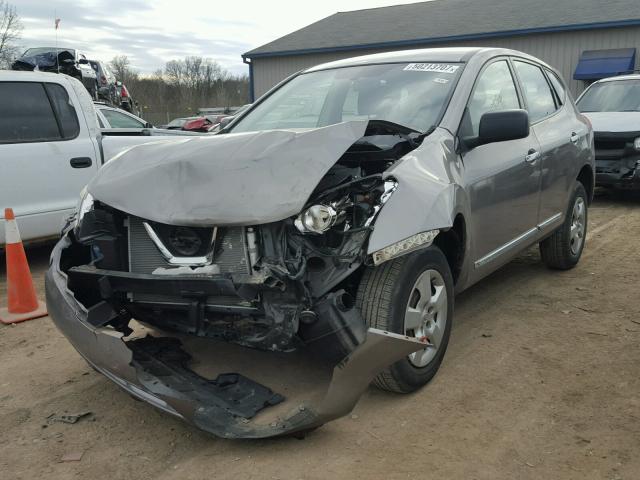 JN8AS5MT9CW288316 - 2012 NISSAN ROGUE S GRAY photo 2