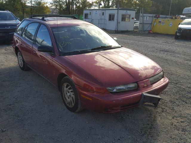 1G8ZK8273WZ228910 - 1998 SATURN SW2 MAROON photo 1