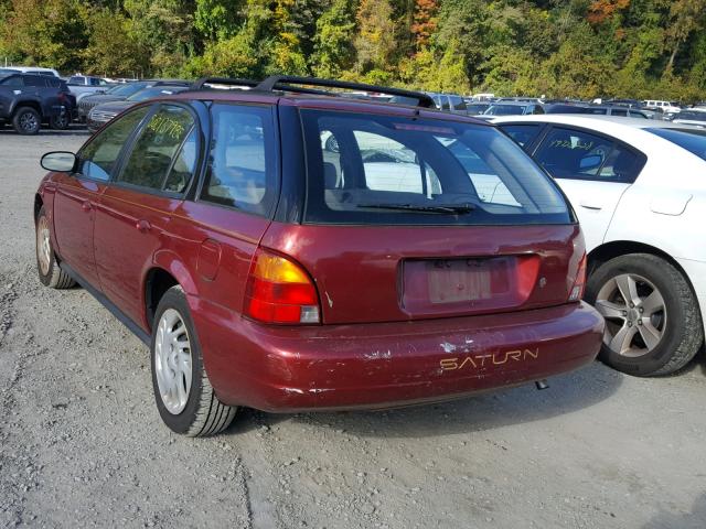 1G8ZK8273WZ228910 - 1998 SATURN SW2 MAROON photo 3