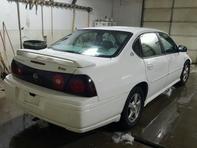 2G1WH52K549305593 - 2004 CHEVROLET IMPALA LS WHITE photo 4