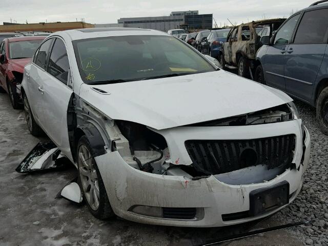 2G4GU5GV0C9116869 - 2012 BUICK REGAL PREM WHITE photo 1