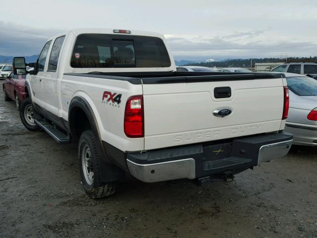 1FT8W3BT0FED47091 - 2015 FORD F350 SUPER WHITE photo 3