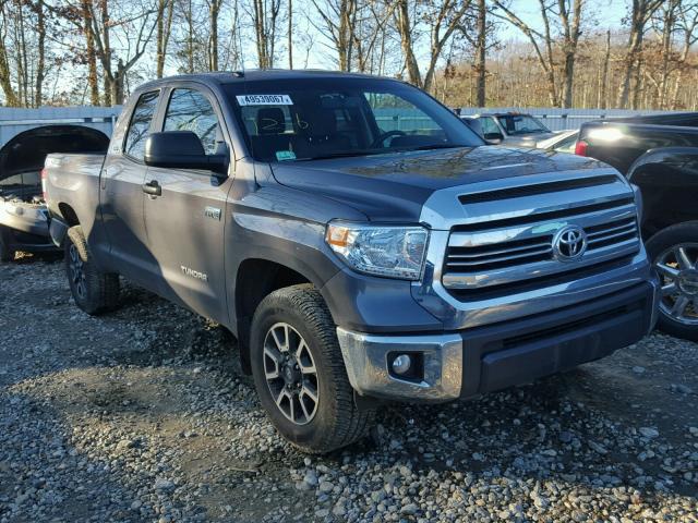 5TFUY5F19HX611350 - 2017 TOYOTA TUNDRA DOU GRAY photo 1