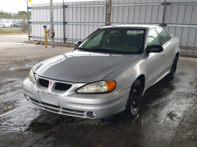 1G2NE52F84M521900 - 2004 PONTIAC GRAND AM S ვერცხლისფერი ფოტო 2