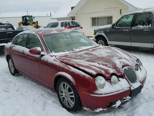 SAJWA01T45FN51215 - 2005 JAGUAR S-TYPE RED photo 1