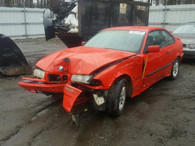 WBABF8328WEH62121 - 1998 BMW 323 IS AUT RED photo 2