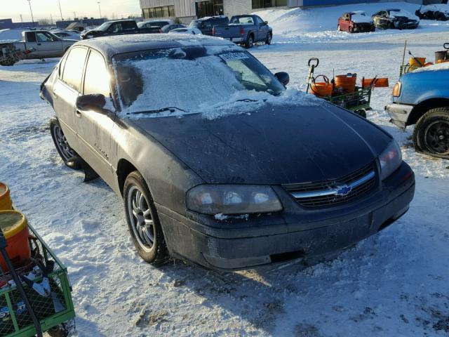 2G1WH55K029224333 - 2002 CHEVROLET IMPALA LS BLUE photo 1