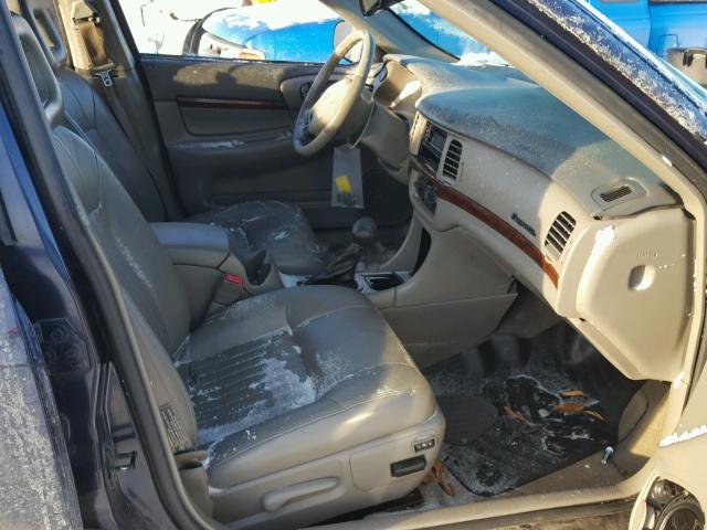 2G1WH55K029224333 - 2002 CHEVROLET IMPALA LS BLUE photo 5