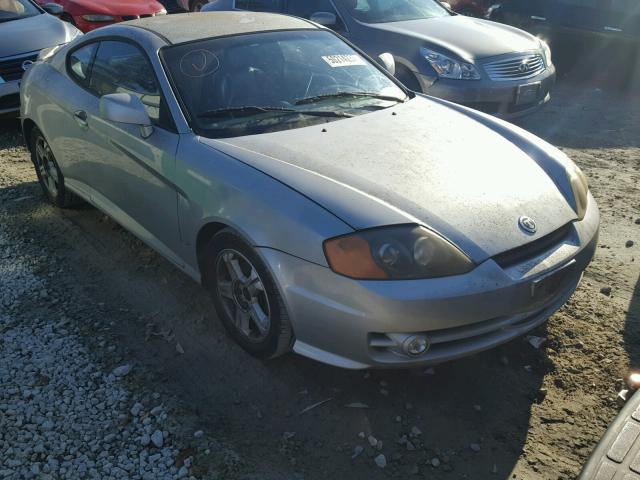 KMHHN65F13U022960 - 2003 HYUNDAI TIBURON GT SILVER photo 1