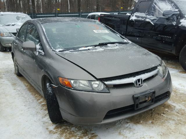 1HGFA16507L046454 - 2007 HONDA CIVIC LX TAN photo 1