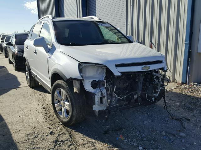 3GNAL2EK0ES620663 - 2014 CHEVROLET CAPTIVA LS WHITE photo 1