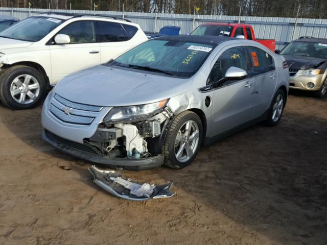 1G1RA6E49CU104592 - 2012 CHEVROLET VOLT SILVER photo 2