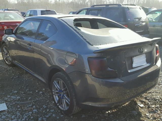 JTKJF5C78C3042341 - 2012 TOYOTA SCION TC 灰色 照片 3