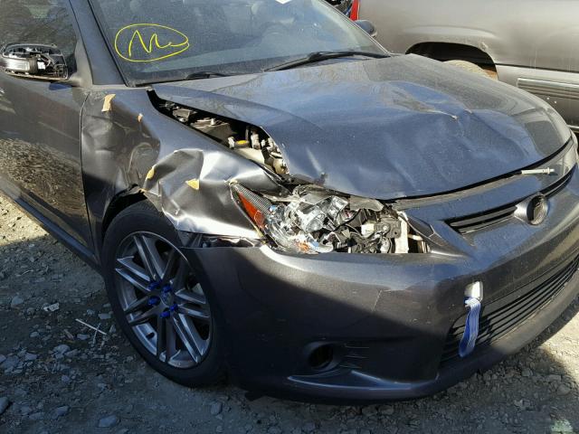 JTKJF5C78C3042341 - 2012 TOYOTA SCION TC 灰色 照片 9