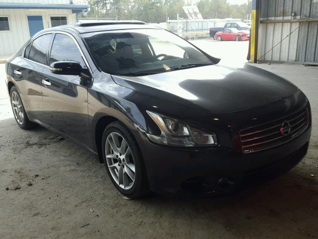 1N4AA5AP3BC805010 - 2011 NISSAN MAXIMA S BLACK photo 1