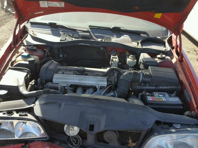 YV1LS55A7X2580927 - 1999 VOLVO S70 RED photo 7