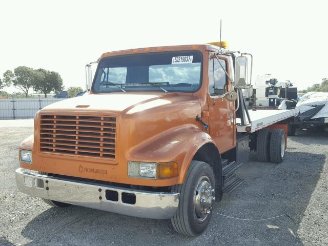 1HTSCAAM2WH558694 - 1998 INTERNATIONAL 4000 4700 ORANGE photo 2