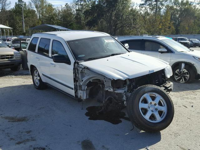 1J8GS48K78C241496 - 2008 JEEP GRAND CHER WHITE photo 1