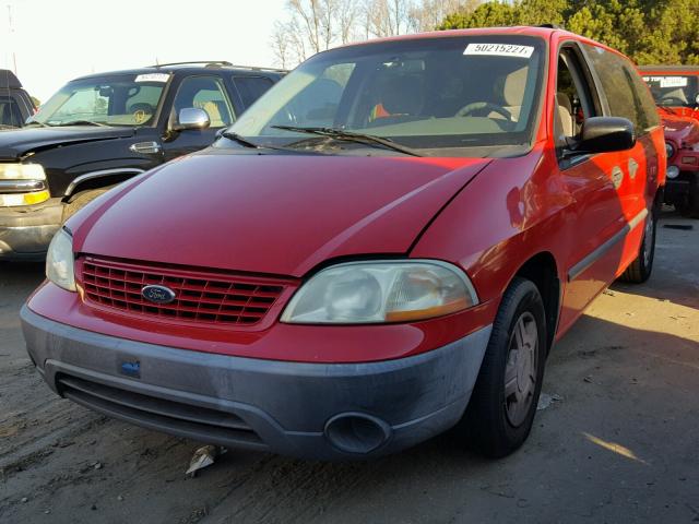 2FMZA51471BB60469 - 2001 FORD WINDSTAR L RED photo 2