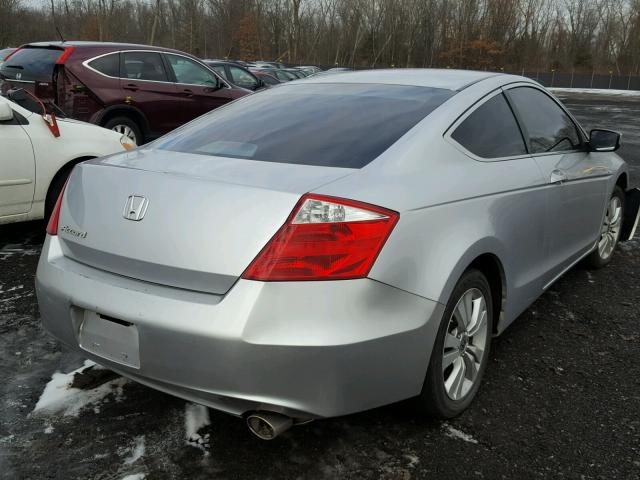 1HGCS12719A004820 - 2009 HONDA ACCORD EX SILVER photo 4