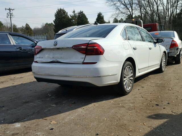 1VWBT7A30HC030835 - 2017 VOLKSWAGEN PASSAT SE WHITE photo 4