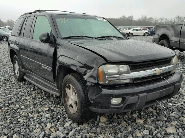 1GNDS13S032332907 - 2003 CHEVROLET TRAILBLAZE BLACK photo 1