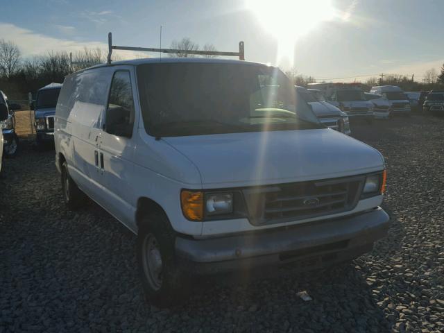 1FTRE14L96DA84131 - 2006 FORD ECONOLINE WHITE photo 1