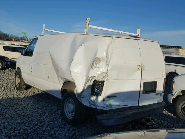 1FTRE14L96DA84131 - 2006 FORD ECONOLINE WHITE photo 3