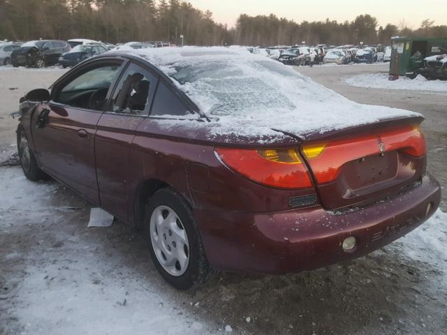 1G8ZY12782Z199680 - 2002 SATURN SC2 RED photo 3