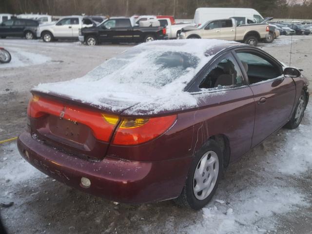 1G8ZY12782Z199680 - 2002 SATURN SC2 RED photo 4