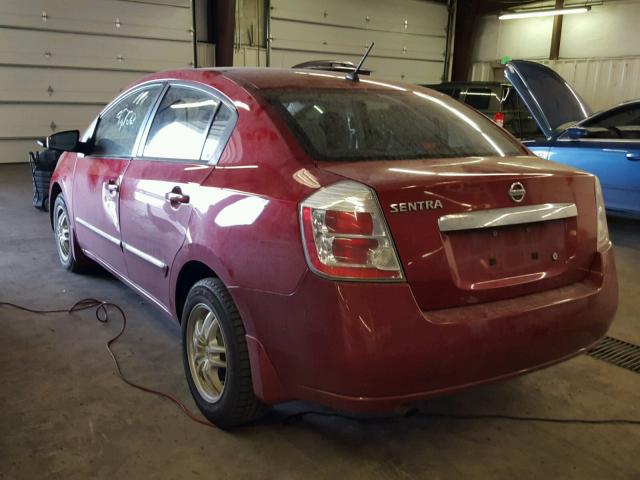 3N1AB6AP2AL711588 - 2010 NISSAN SENTRA 2.0 RED photo 3