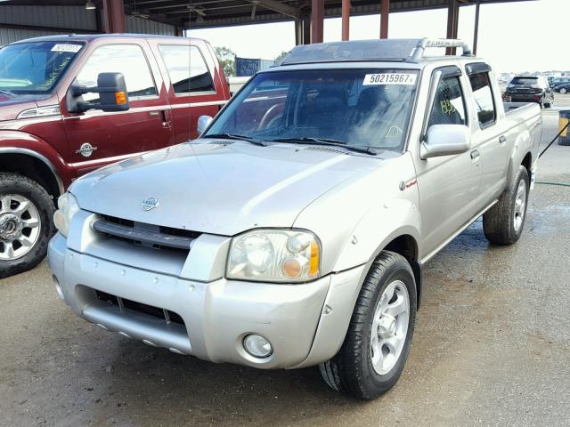 1N6MD27Y81C366671 - 2001 NISSAN FRONTIER C GRAY photo 2