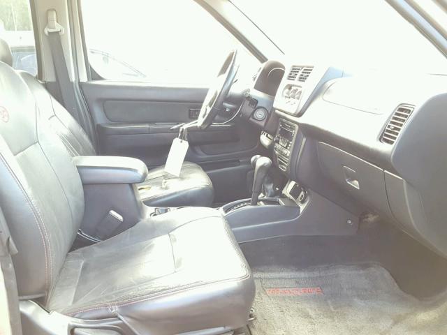 1N6MD27Y81C366671 - 2001 NISSAN FRONTIER C GRAY photo 5