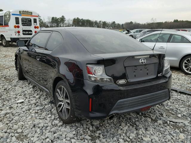 JTKJF5C75E3086977 - 2014 TOYOTA SCION TC BLACK photo 3