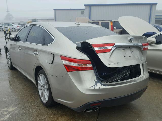 4T1BK1EB0DU059630 - 2013 TOYOTA AVALON BAS SILVER photo 3