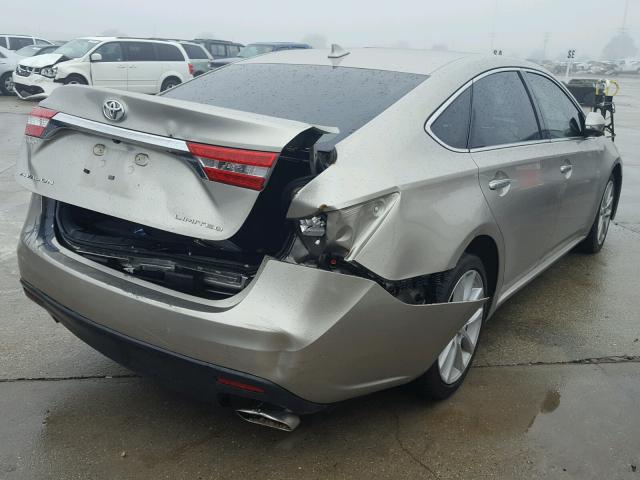4T1BK1EB0DU059630 - 2013 TOYOTA AVALON BAS SILVER photo 4
