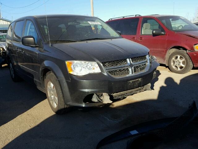 2D4RN4DG8BR629931 - 2011 DODGE GRAND CARA GRAY photo 1