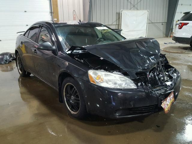 1G2ZG57BX94110846 - 2009 PONTIAC G6 BLACK photo 1