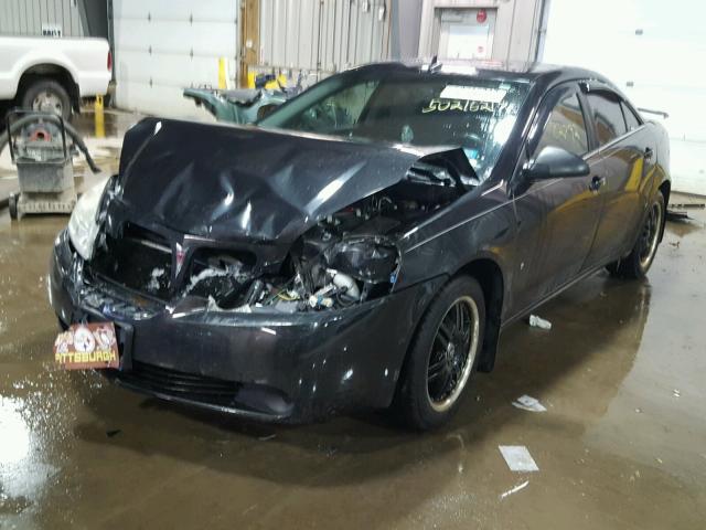 1G2ZG57BX94110846 - 2009 PONTIAC G6 BLACK photo 2