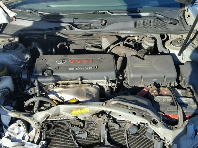 4T1BE32K52U602300 - 2002 TOYOTA CAMRY LE ვერცხლისფერი ფოტო 7