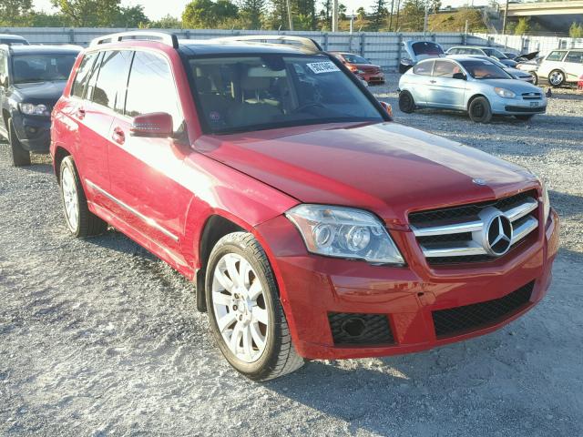 WDCGG5GB1CF740229 - 2012 MERCEDES-BENZ GLK 350 RED photo 1