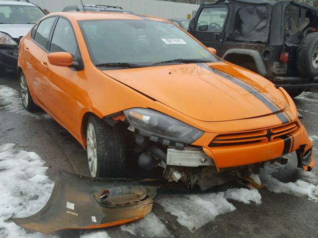 1C3CDFBA2DD290139 - 2013 DODGE DART SXT ORANGE photo 1