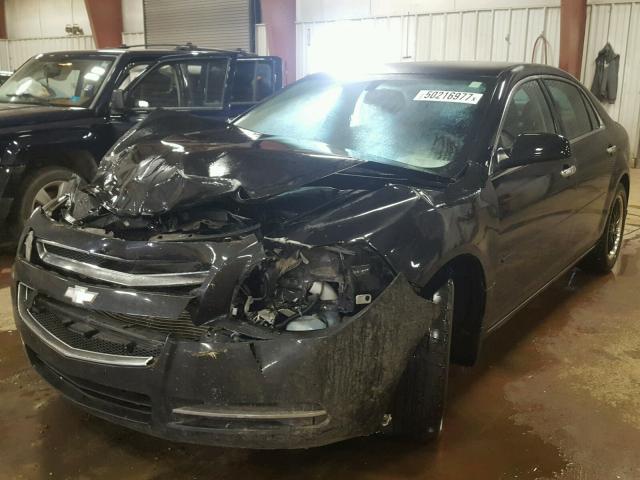 1G1ZC5E05CF324785 - 2012 CHEVROLET MALIBU 1LT 黑色 照片 2