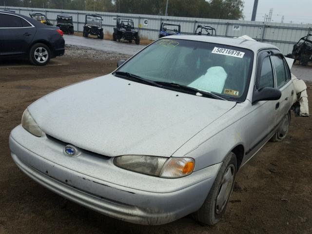 1Y1SK52831Z422047 - 2001 CHEVROLET GEO PRIZM 银色 照片 2